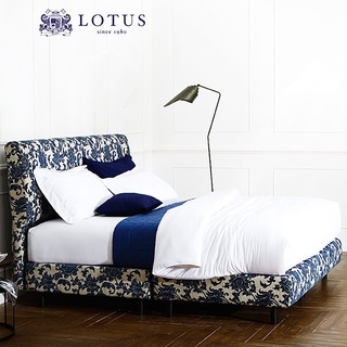 LOTUS ฐานเตียง รุ่น Retro - Royal Fabric ส่งฟรี