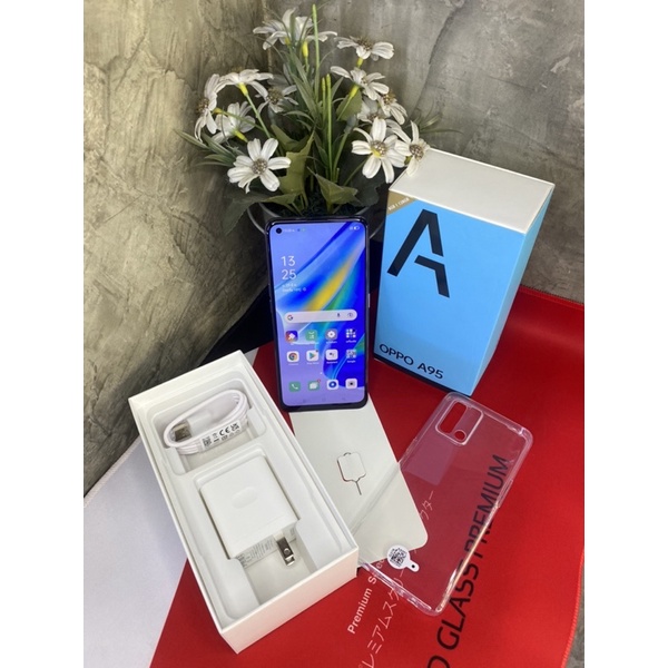 มือสอง Oppo A95 สี Silver พร้อมส่ง🇹🇭