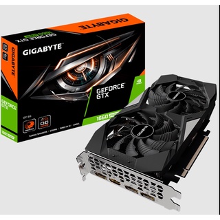 VGA  GIGABYTE GeForce® GTX 1660 SUPER OC 6G GDDR6 (รับประกัน3ปี)