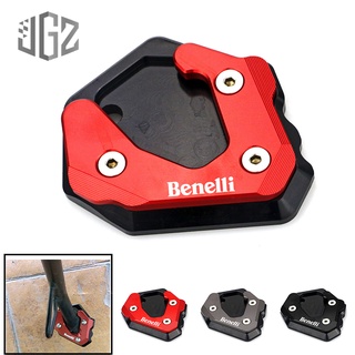 แผ่นรองขาตั้งสําหรับ for Benelli TNT250 300 Leoncino 500 250 Tornado 302 Motorcycle Kickstand Enlarger Side Stand