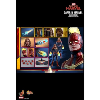 Hot Toys HT MMS522 Captain Marvel - Captain Marvel Deluxe Version 1/6th scale Collectible Figure