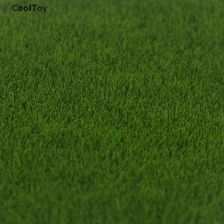 < Cooltoy > พืชมอสจําลอง หญ้าเทียม สีเขียว สําหรับตกแต่งสวน diy