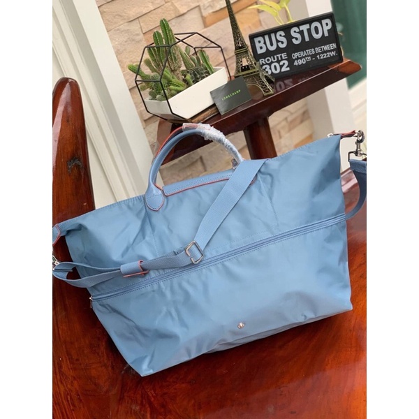 LONGCHAMP LE PLIAGE CLUB TRAVEL BAG - blue