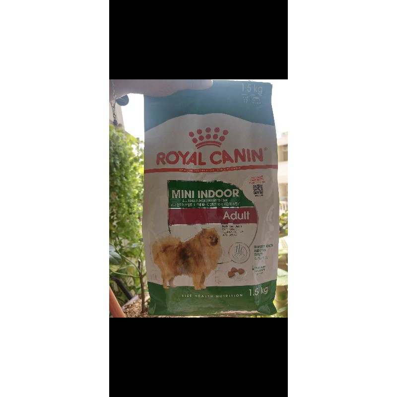 อาหารสุนัข พันธ์เล็ก Royalcanin 1.5 kg
