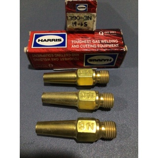 HARRISหัวเชื่อมแก๊สอ๊อกซิเจน1390-3N OXY-Butane เชตละ3ชิ้นต่อชุด(19-65)