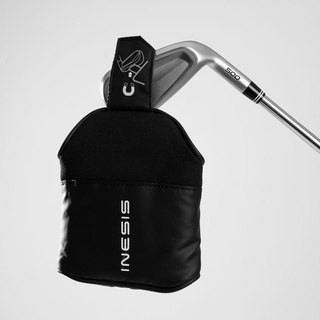 ปลอกหุ้มหัวมอลเล็ตพัตเตอร์ ปลอกหุ้มหัวไม้กอล์ฟ INESIS Mallet Putter Cover