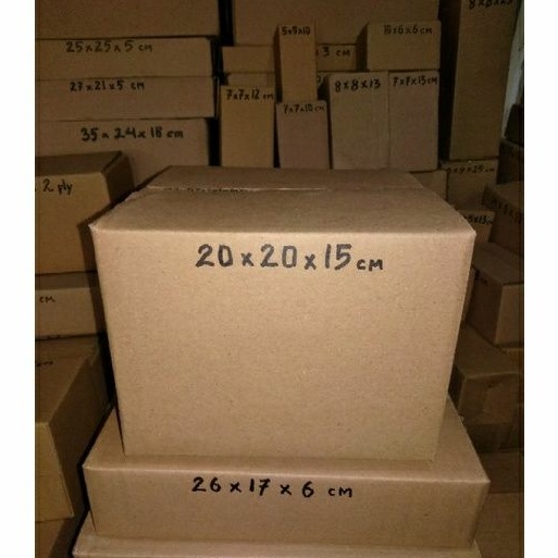 กล่อง 20x20x15 ซม***