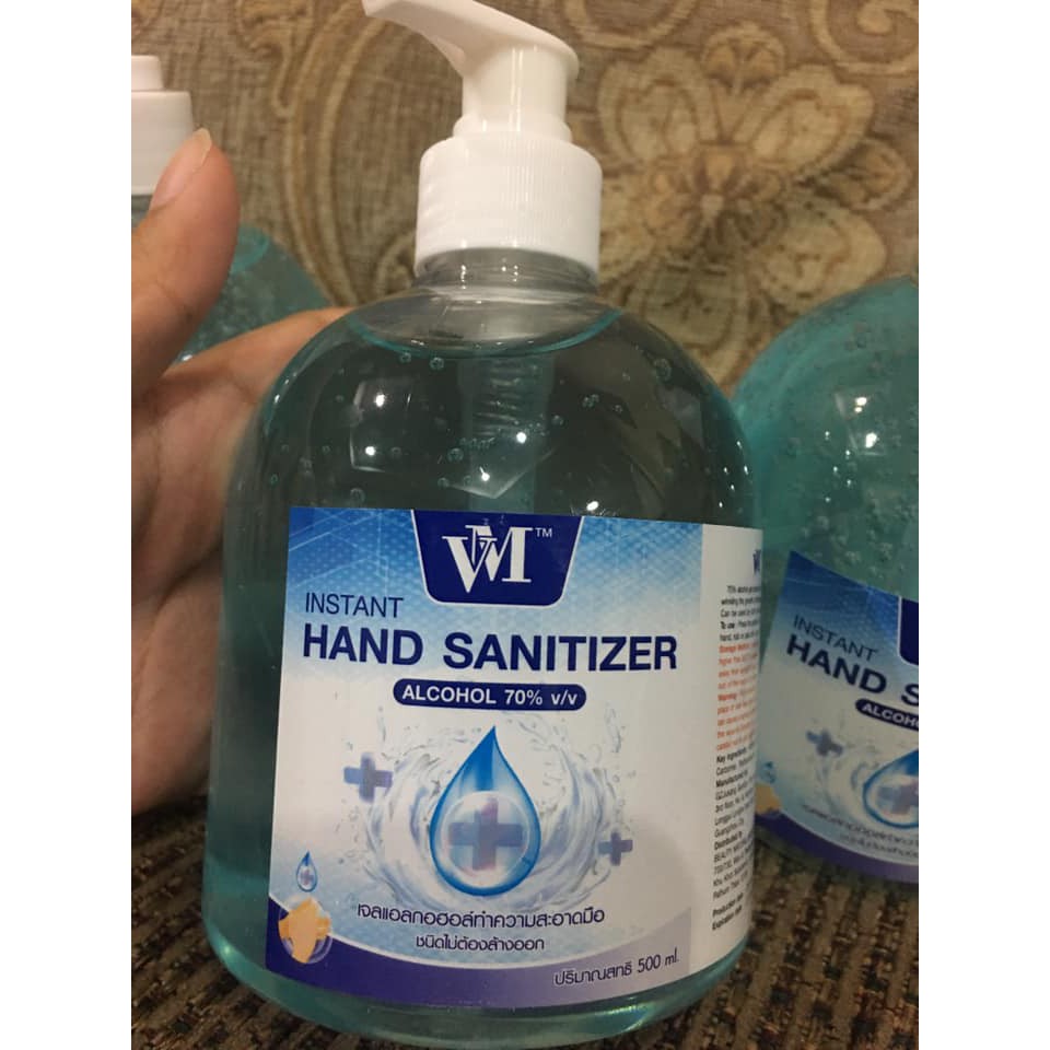 เจลล้างมือ 500ml VM Hand Sanitizer Alcohol 70%