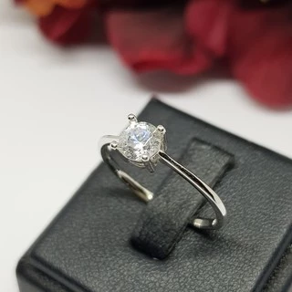 Memorine Jewelry แหวนเงินแท้ 925 ฝังเพชรสวิส (CZ) : ONLR446