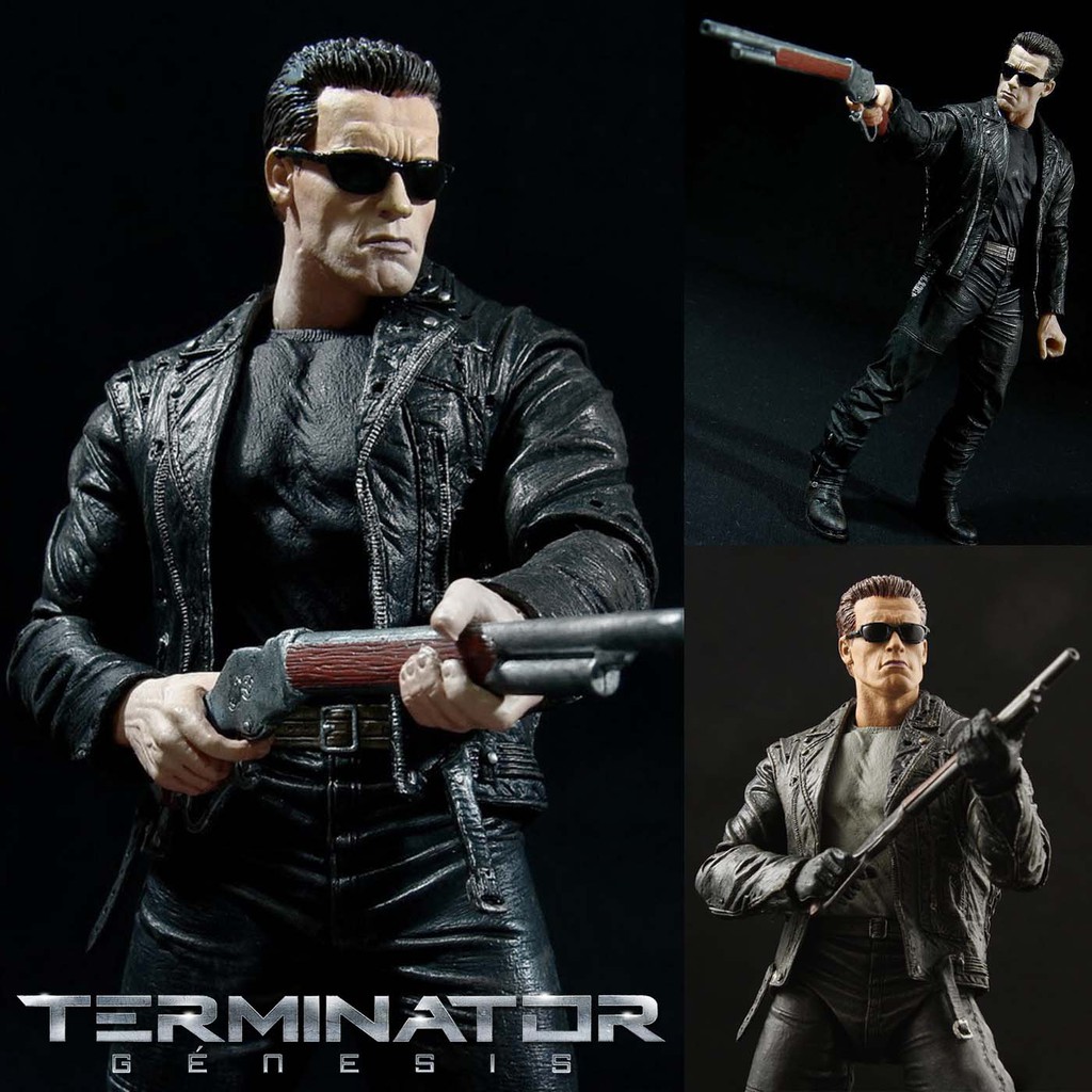 Figma ฟิกม่า Model Figure ฟิกเกอร์ โมเดล จากหนัง Neca Terminator 2 คนเหล็ก T-800 Pescadero Escape