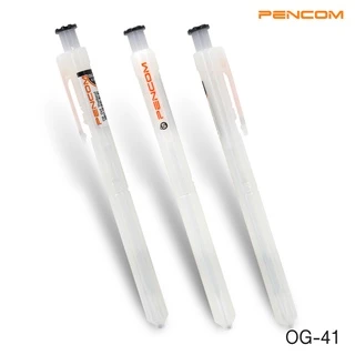 Pencom OG41 ปากกาหมึกน้ำมันหัว 0.5 (รับใบเสร็จรบกวนแจ้งในหมายเหตุและส่งชื่อที่อยู่ในช่องแชท)