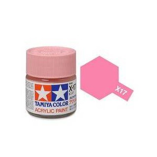 สีสูตรน้ำ TAMIYA X-17 Pink (10 ml)