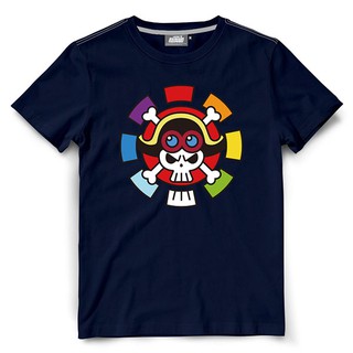 เสื้อยืดผ้าฝ้ายพรีเมี่ยมDextreme เสื้อยืดวันพีซ ลาย Icon One Piece Stampede