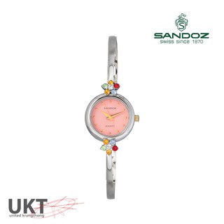 นาฬิกา SANDOZ รุ่น SD99263AG09 หน้าชมพูเข็มทอง สำหรับผู้หญิง