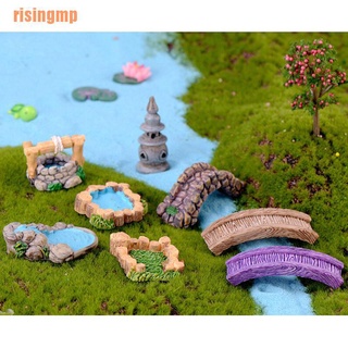 Risingmp?~ อุปกรณ์เสริมเรซิ่น ขนาดเล็ก สําหรับตกแต่งสวน Diy