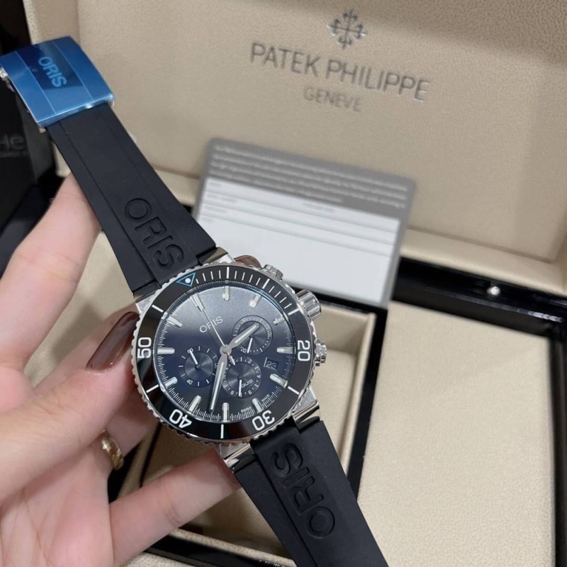 นาฬิกาorisงานออริสวยแท้มากๆระบบจับเวลาที่ฮิตที่สุด