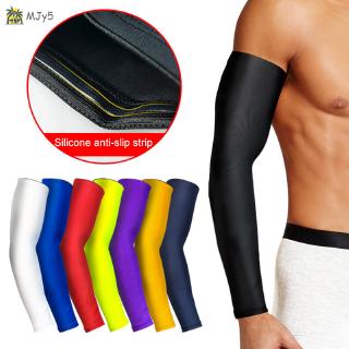 MJy5♡♡♡ 1pcs Basketball Elbow Support Protector Bicycle Cycling Sports Safety Elbow Pad Long Arm Sleeve