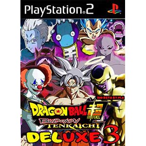 Dragonball Super Deluxe3 ps2 แผ่นเกมส์ps2 เกมเพล2 เกมดราก้อนบอลซุปเปอร์ ตัวละครล่าสุด