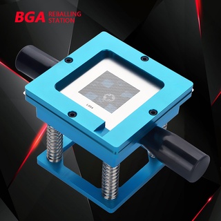 READY STOCK  BGA Reballing Station Solder Rework Kit Soldering Station+Stencils+Balls