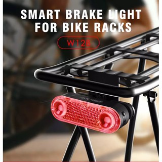 Gaciron W12BR ไฟจักรยานสำหรับติด Cargo Rack มีไฟเบรคเตือน ชาร์จในตัว พร้อมแถบสะท้อนแสงเพื่อความปลอดภัย