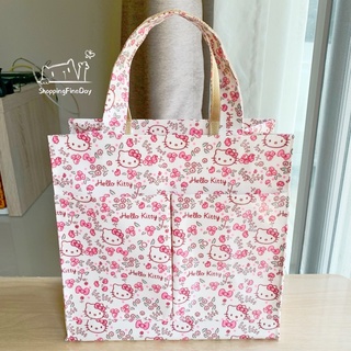 กระเป๋าผ้าเคลือบกันน้ำลายน่ารัก กระเป๋าถือกันน้ำ size M รุ่น Standard(2nd page)