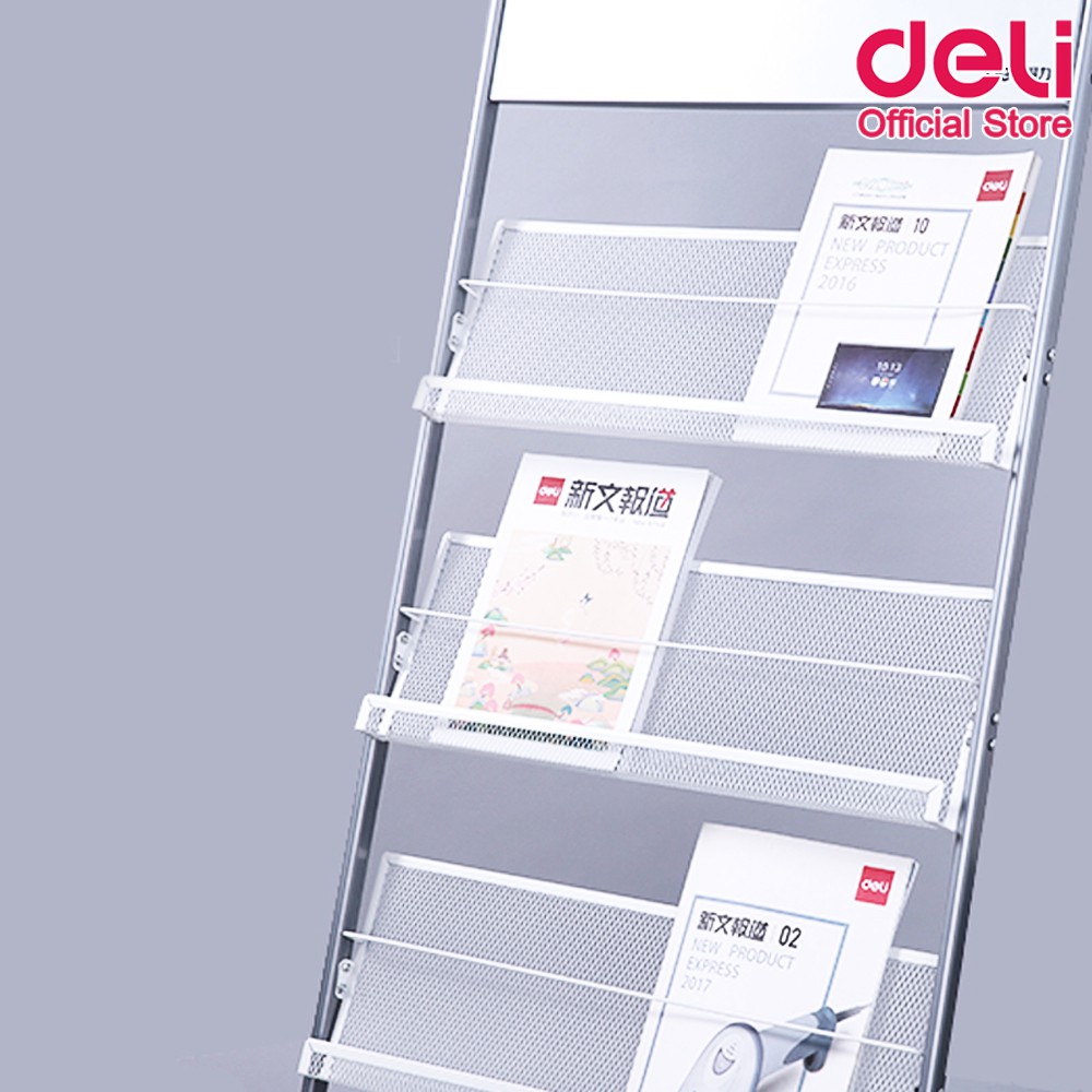 Deli 9307 Magazine rack newspaper stand ชั้นนิตยสารและหนังสือพิมพ์ ขนาด ...