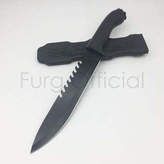 Furg 0010100022 มีดเดินป่า Knife มีดพก พร้อมซอง ใบมีดคมเท่ มีดสะสม