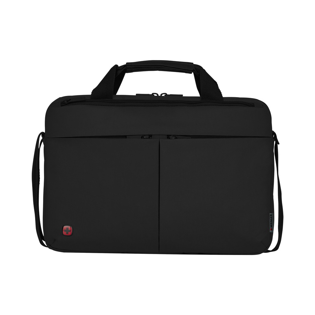 Wenger กระเป๋าสะพาย Format 16 Inches Laptop Slim case, Black (601062)