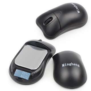 เครื่องชั่งดิจิตอล เครื่องชั่งจิวเวลรี่ รูปเม้าส์ MH-338 200gx0.01g Ming Heng Mouse Scale รุ่น Mouse-Digital-Portable-Sc