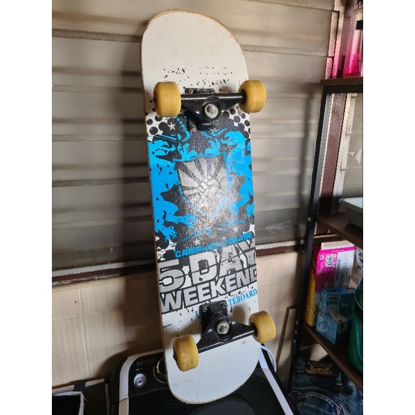 (มือ2) 5day weekend skateboard 🛹 Lengkap Skateboard