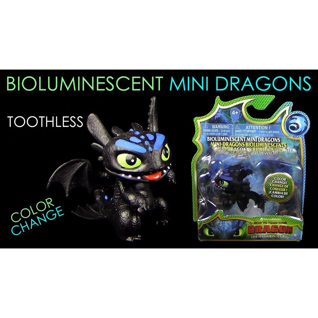 How To Train Your Dragon - Dreamworks Dragon Bioluminescent - Toothless
