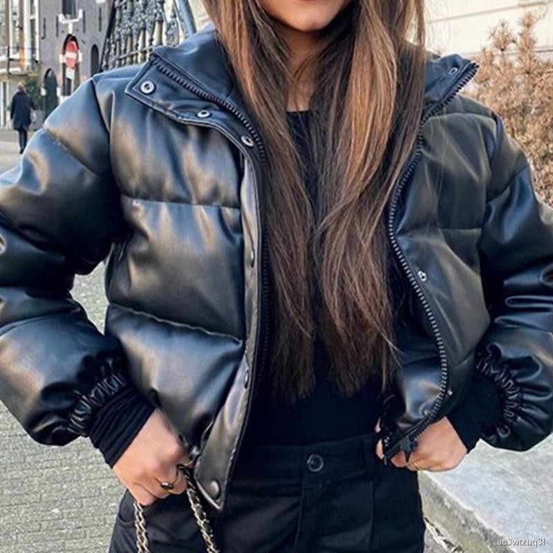 leather parka