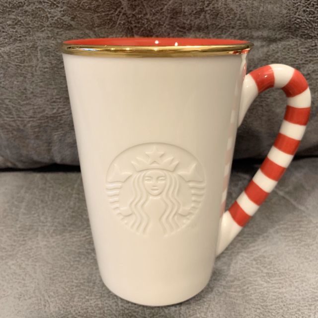 Starbucks Candy Cane Mug 14oz