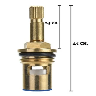 🙏ชุด3ชิ้น🙏ชุดอะไหล่ วาล์วเซรามิค ก็อกน้ำขนาด 1/2" (4หุน) Ceramic Valve Faucet 1/2" (3 pcs)🎈THE TOOLS🎈