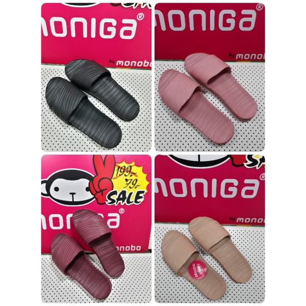 รองเท้า สวม MONOBO moniga 10.3 ลายน้ำ สวยเด่น