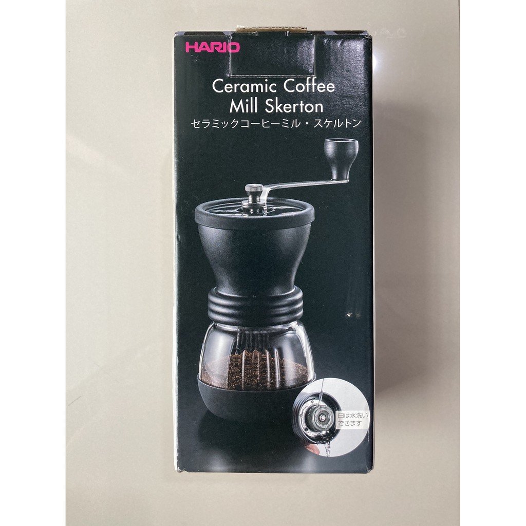 เครื่องบดกาแฟ Hario Ceramic Coffee Mill Skerton MSCS2TB ของแท้ เครื่อง