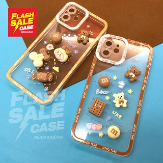 Sam  A12 A13(4g) A20 A52(5g) A53 A71  ซิลิโคน TPU เคสนิ่มใสกันกล้อง  ติดการ์ตูนน่ารัก