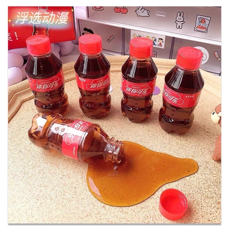 💖 สไลม์ น้ำอัดลม 🥤 สลาม น้ำโค้ก แบบใส Coke slime - รูปที่ 5
