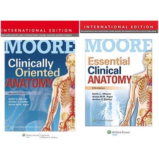 [หนังสือ] Moore Essential Clinical Oriented Anatomy กายวิภาคศาสตร์ netter netter’s สรีรวิทยา physiology pathology