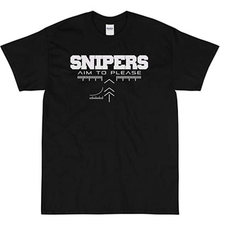 ราคา เสื้อยืด พิมพ์ลาย Snipers Aim To Please พรีเมี่ยม ของขวัญคริสต์มาสSize S-5XL