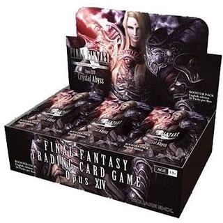 FF FF--opus14--box Final Fantasy TCG Opus XIV Crystal Abyss Booster Final Fantas 1 Box FF--opus14--box 662248834177