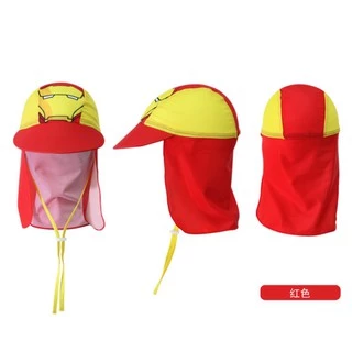 หมวกกันแดด Super Hero สำหรับเด็ก ใส่เล่นน้ำ กัน UV