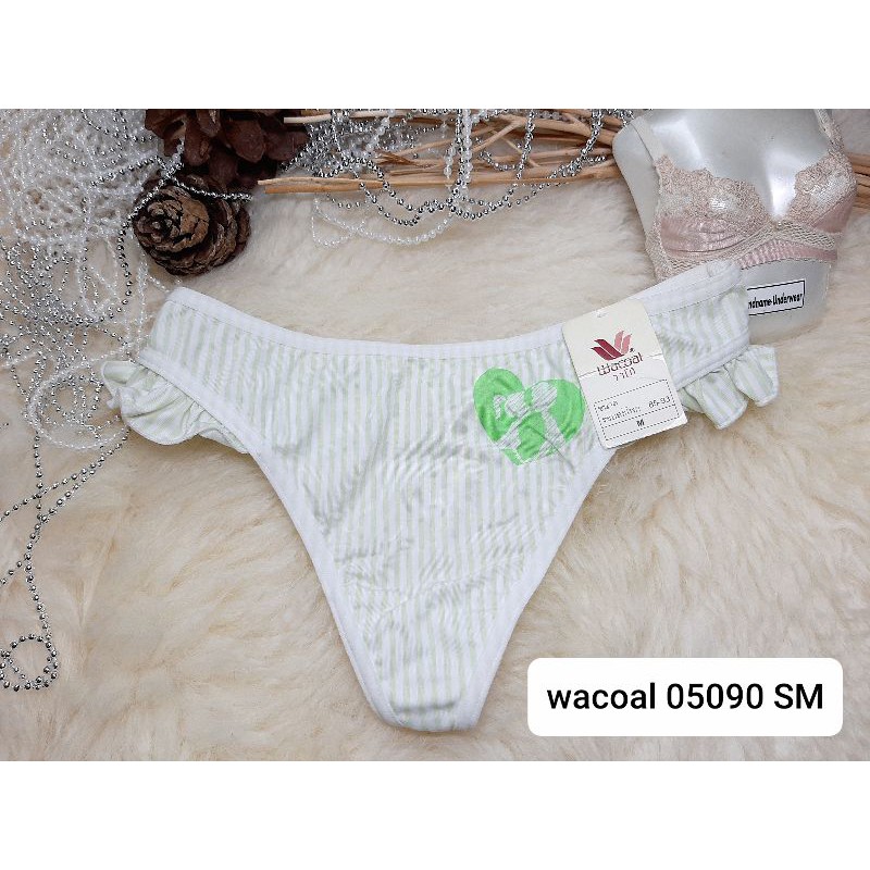 Wacoal (วาโก้) Size SM ชุดชั้นใน/กางเกงชั้นในทรงจีสตริง(G-string) Wacoal05090M