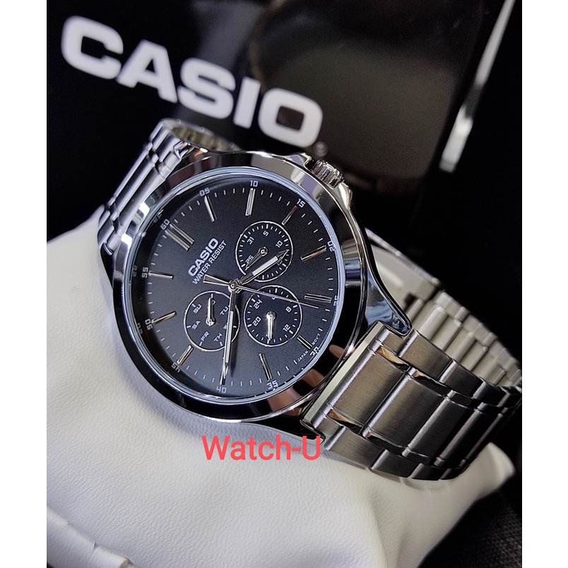 นาฬิกาข้อมือผู้ชาย Casio รุ่น MTP-V300D-1 (MTP-V300D-1AUDF)