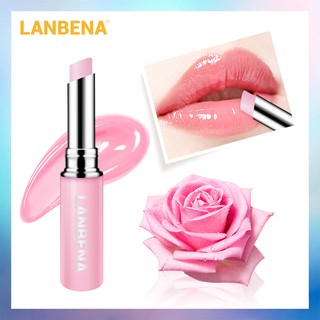 lanbena rose lip balm สารสกัดจากธรรมชาติช่วยบํารุงริมฝีปาก