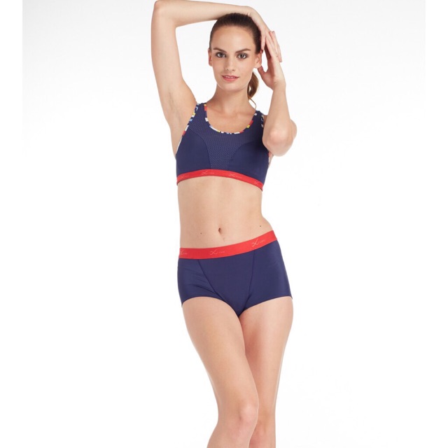 ชุดสปอร์ตบรา CW-X thailand SIze M สีกรมท่า ของใหม่ ป้ายห้อย (ได้ทั้งกางเกงและบรา)