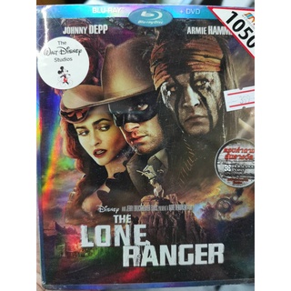 Blu-ray + DVD : The Lone Ranger (2013) หน้ากากพิฆาตอธรรม แถม ตรานายอำเภอ " Johnny Depp, Armie Hammer "