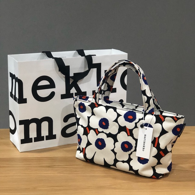 Marimekko Handbag Bag แท้ พร้อมถุง (Made in Estonia) | Shopee Thailand