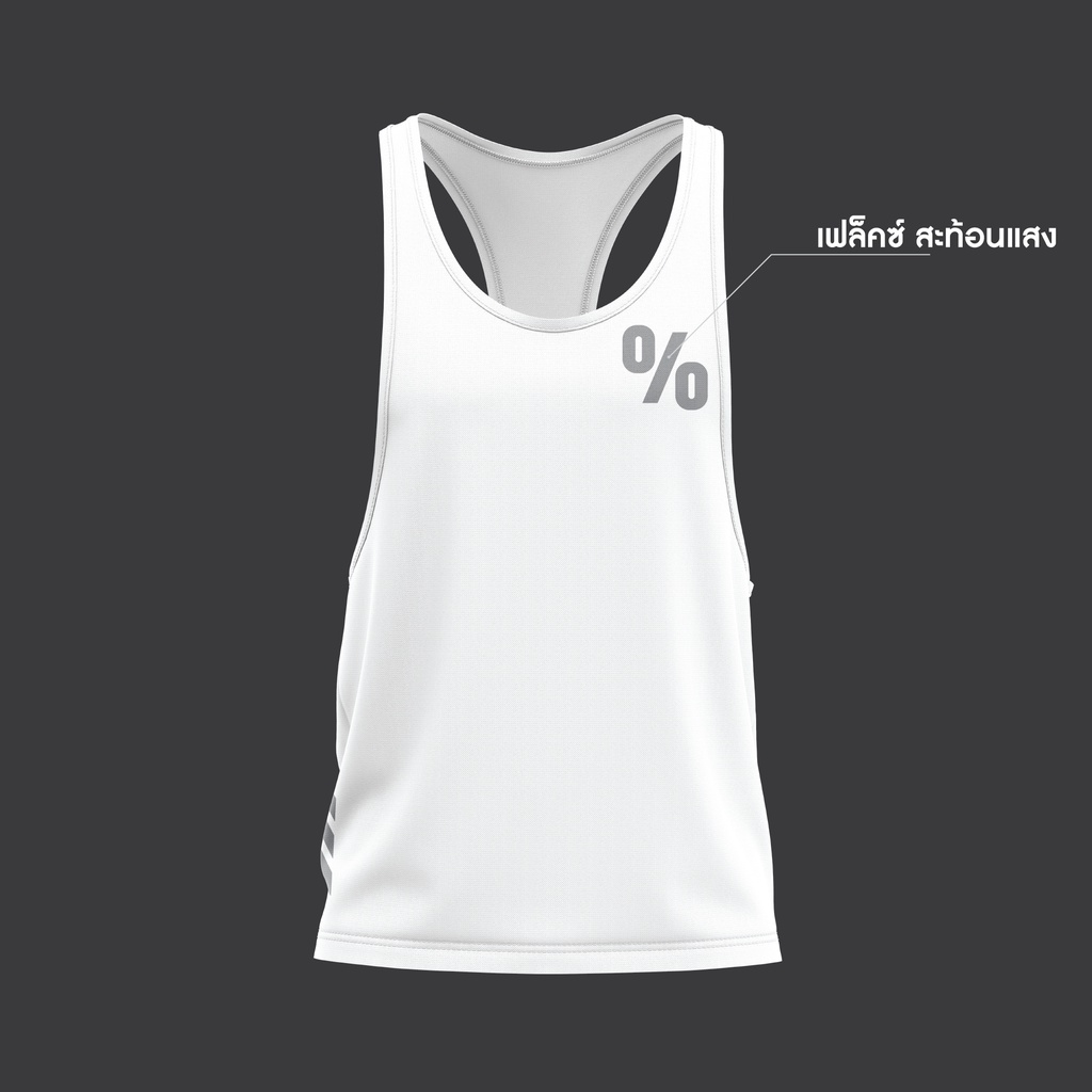 Thairun(ไทยรัน) เสื้อออกกำลังกายสำหรับการวิ่ง Percent Limitless first % สปอร์ตบรา