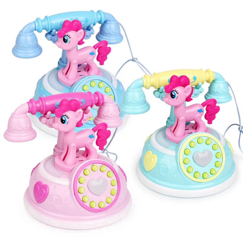 โทรศัพท์ของเล่น My pony music เสริมการศึกษา สําหรับเด็ก